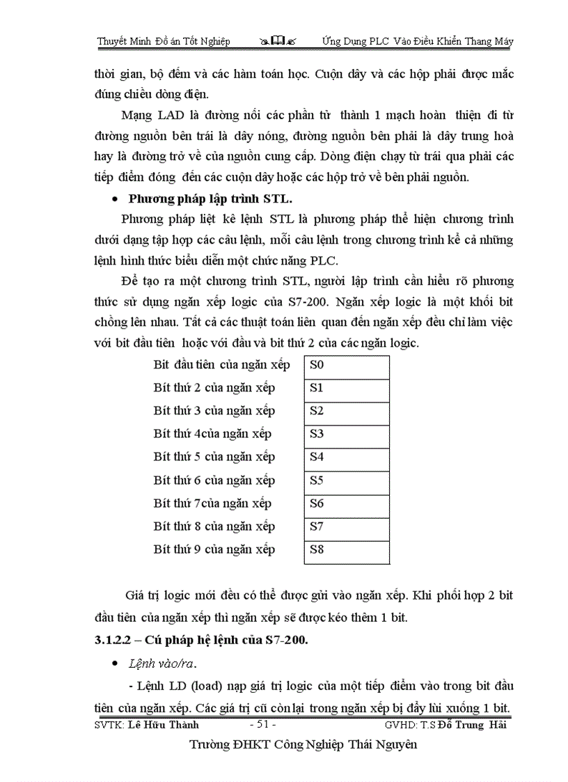 image for page Ứng Dụng PLC Vào Điều Khiển Thang Máy