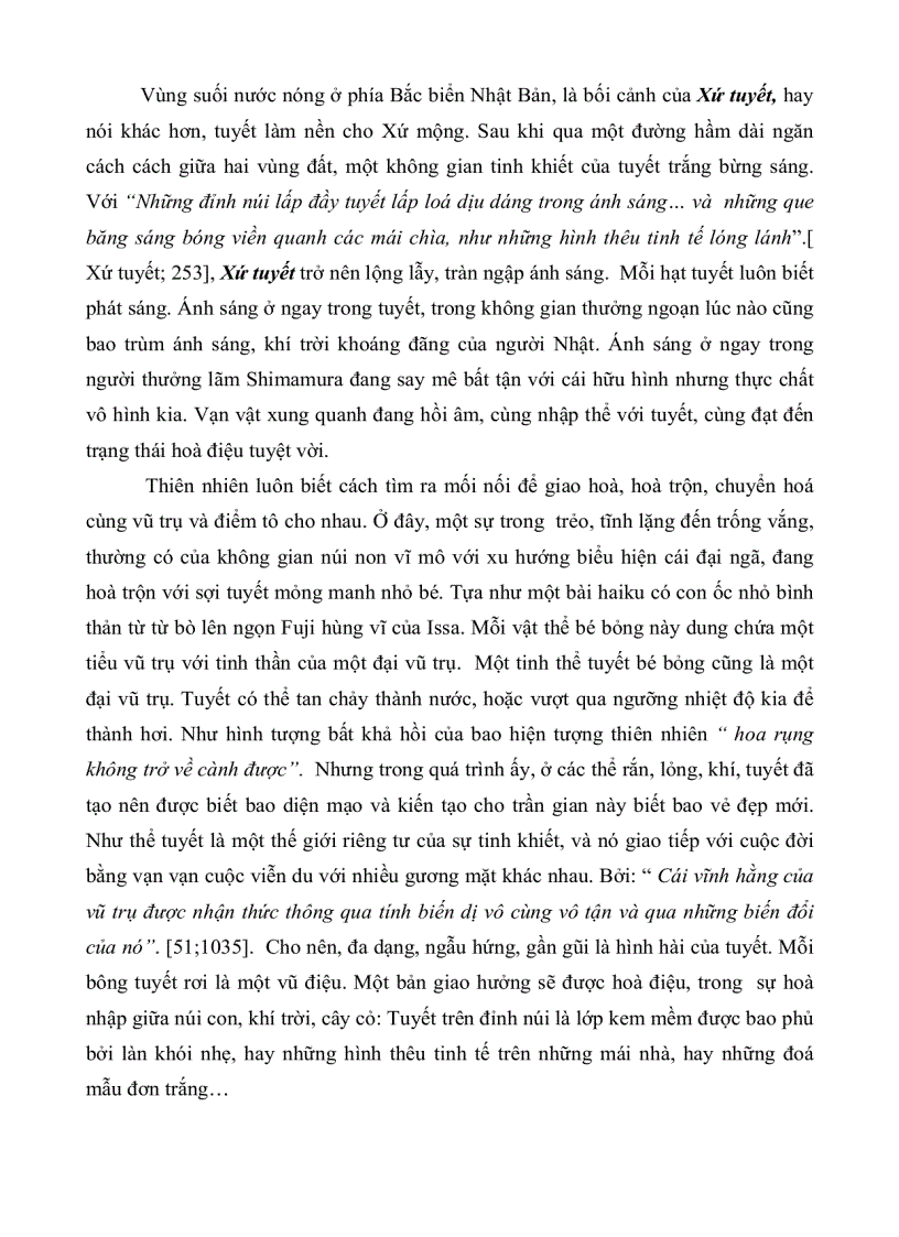 image for page Biểu tượng trong bộ ba tác phẩm xứ tuyết ngàn cánh hạc cố đô của yasunari kawabata