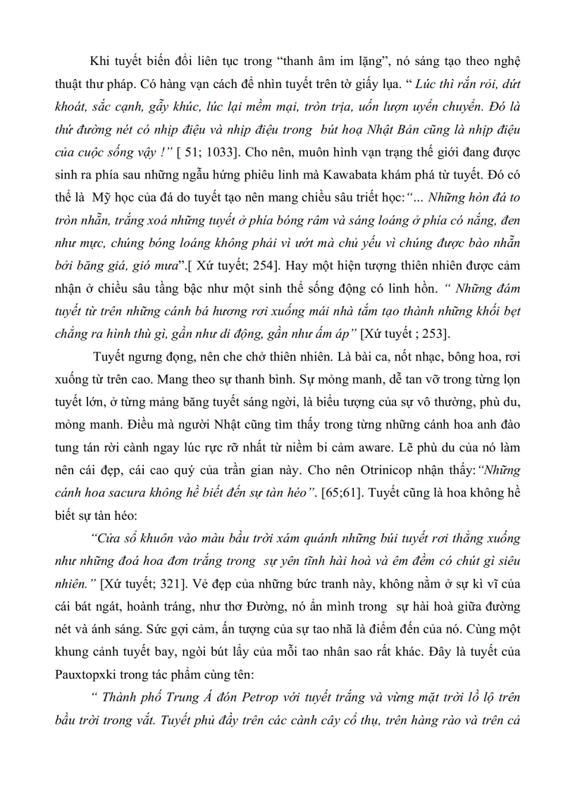 image for page Biểu tượng trong bộ ba tác phẩm xứ tuyết ngàn cánh hạc cố đô của yasunari kawabata