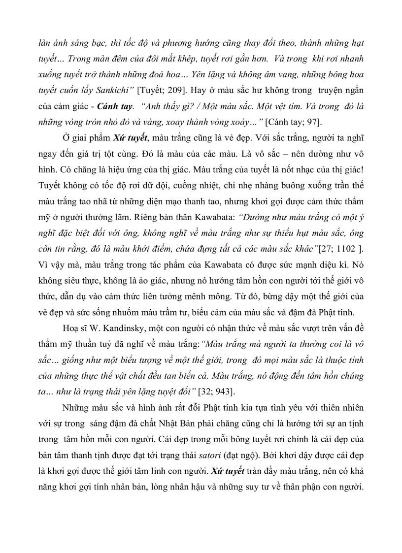 image for page Biểu tượng trong bộ ba tác phẩm xứ tuyết ngàn cánh hạc cố đô của yasunari kawabata