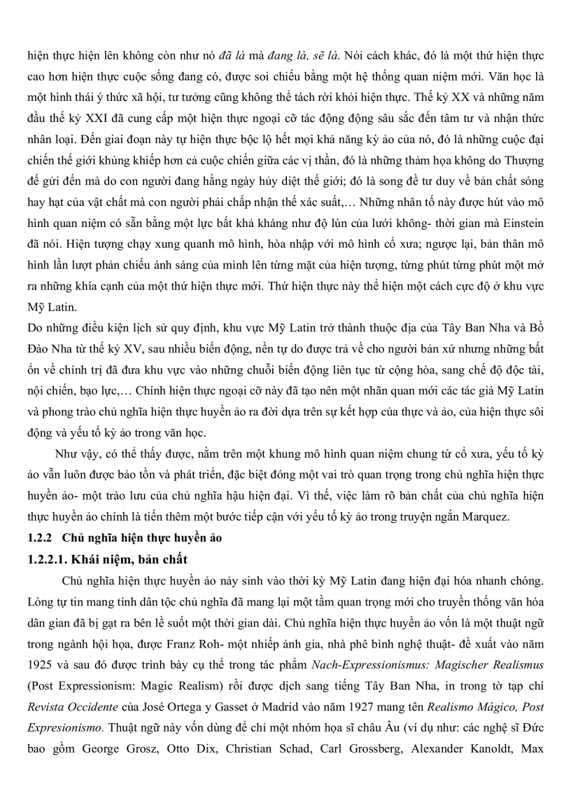 image for page Yếu tố kỳ ảo trong truyện ngắn gabriel garcia marquez