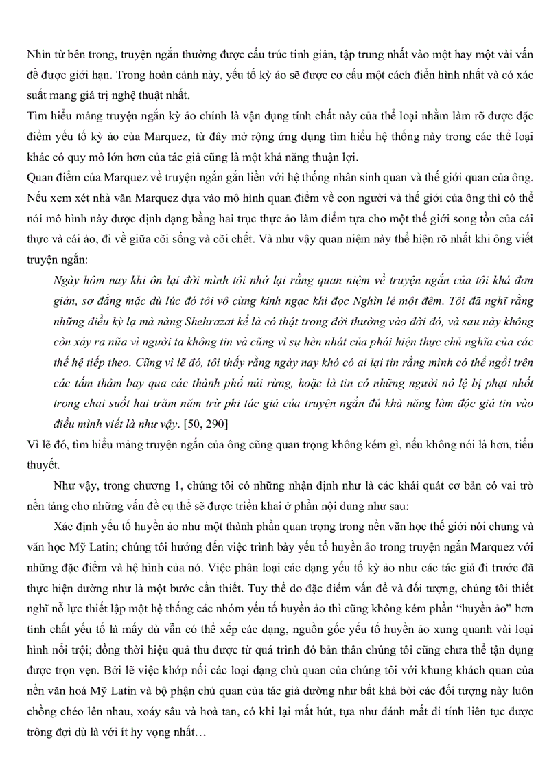 image for page Yếu tố kỳ ảo trong truyện ngắn gabriel garcia marquez
