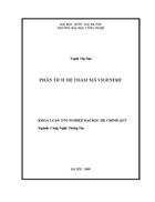 Phân tích hệ thám mã vigenere