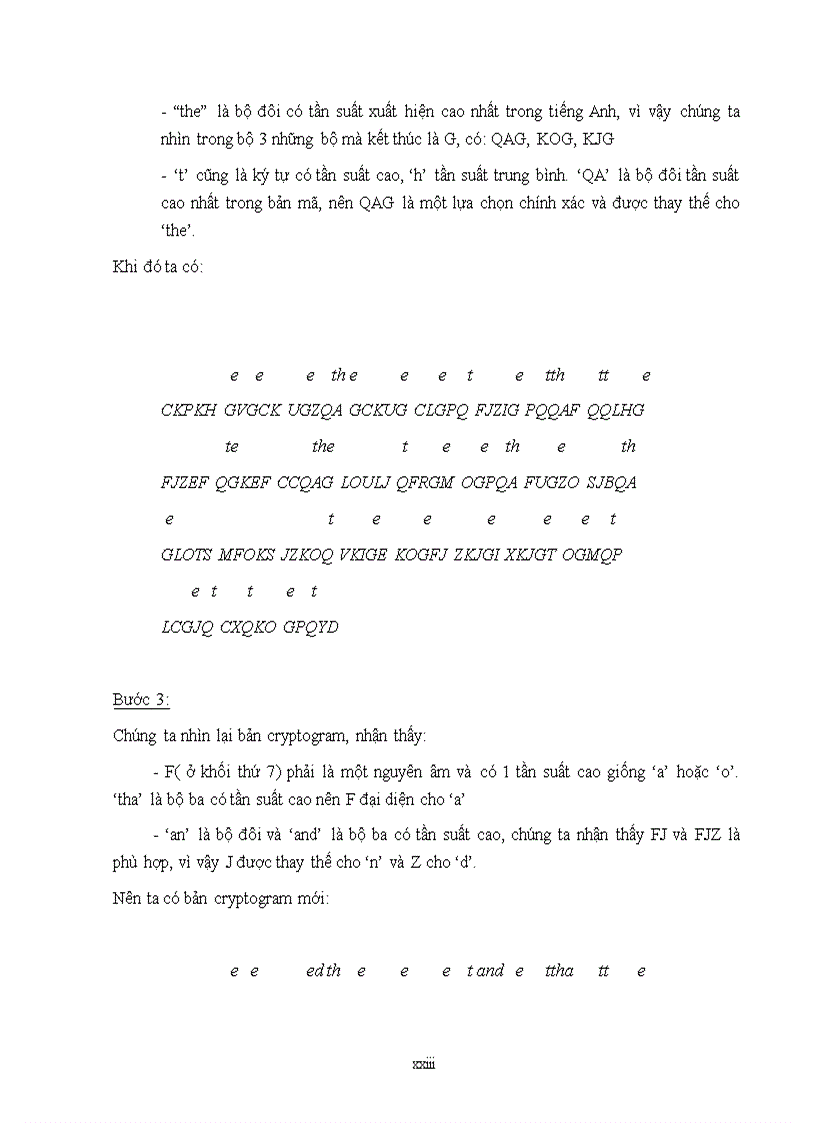 image for page Phân tích hệ thám mã vigenere