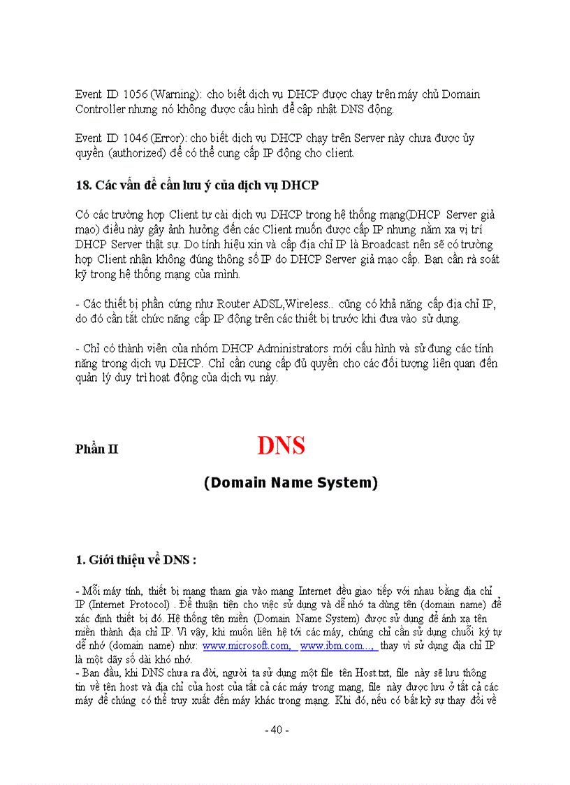 image for page Tìm hiểu về DHCP và DNS