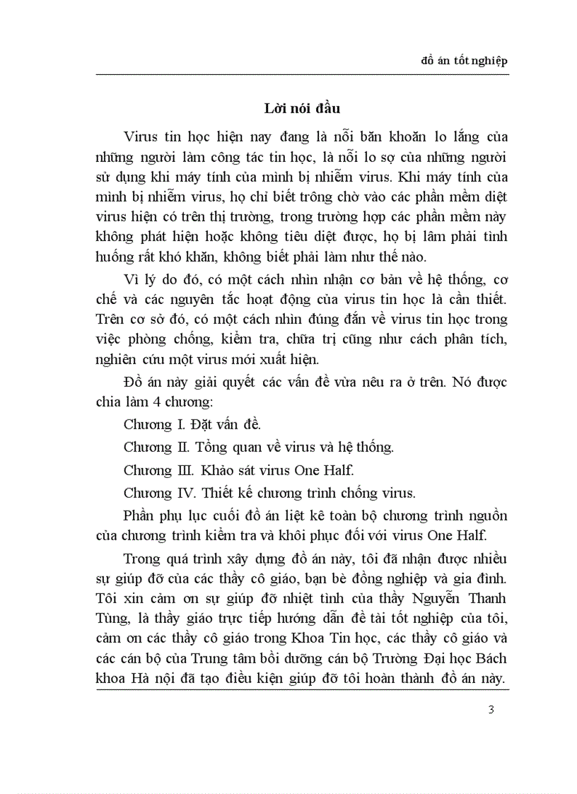 image for page Thiết kế chương trình chống virus