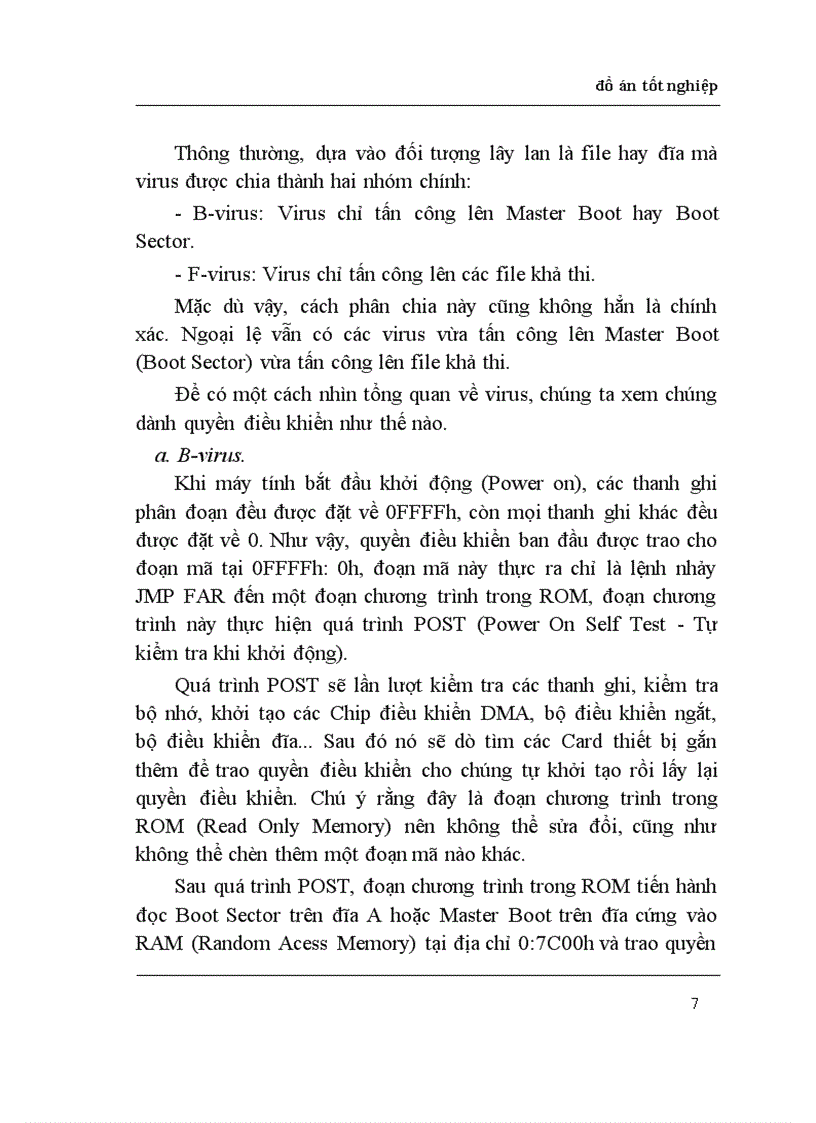 image for page Thiết kế chương trình chống virus