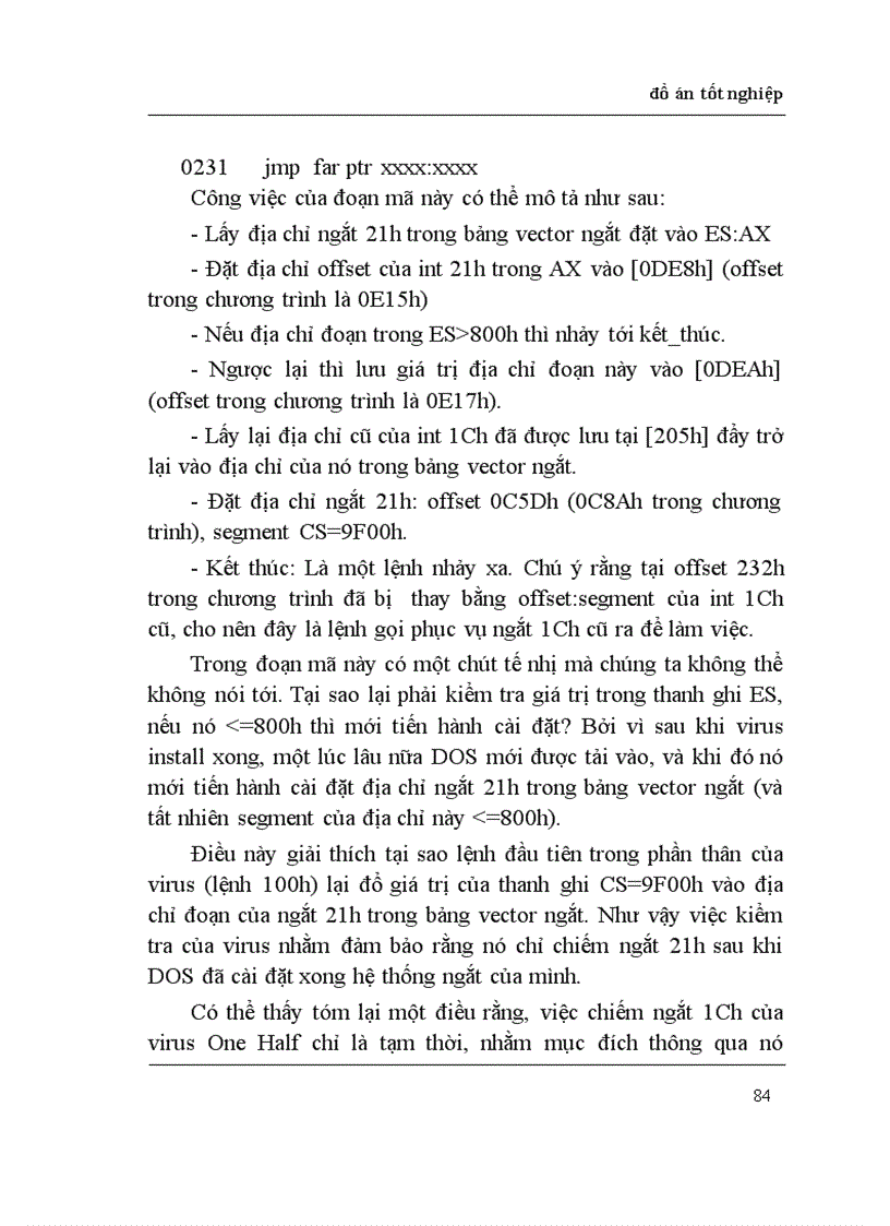 image for page Thiết kế chương trình chống virus