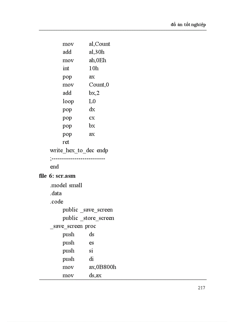 image for page Thiết kế chương trình chống virus