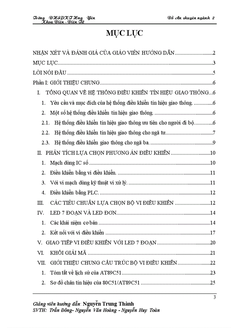 image for page Thiết kế và chế tạo hệ thống điều khiển tín hiệu giao thông cho ngã tư lập trình bằng vi điều khiển