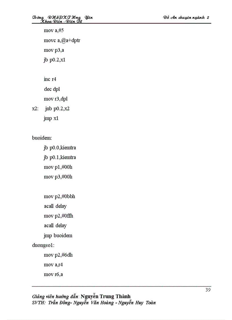 image for page Thiết kế và chế tạo hệ thống điều khiển tín hiệu giao thông cho ngã tư lập trình bằng vi điều khiển