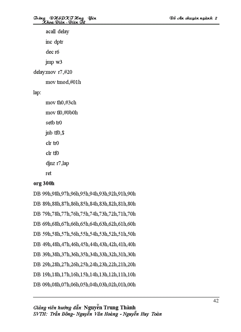 image for page Thiết kế và chế tạo hệ thống điều khiển tín hiệu giao thông cho ngã tư lập trình bằng vi điều khiển