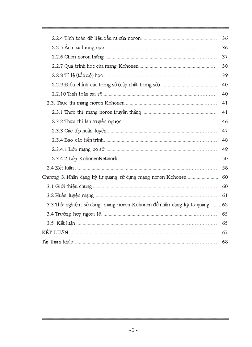 image for page Tìm hiểu về mạng nơron Kohonen hay mạng nơron tự tổ chức SOM