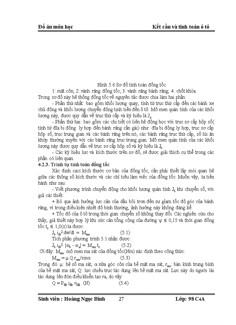 image for page Kết cấu và tính toán ô tô