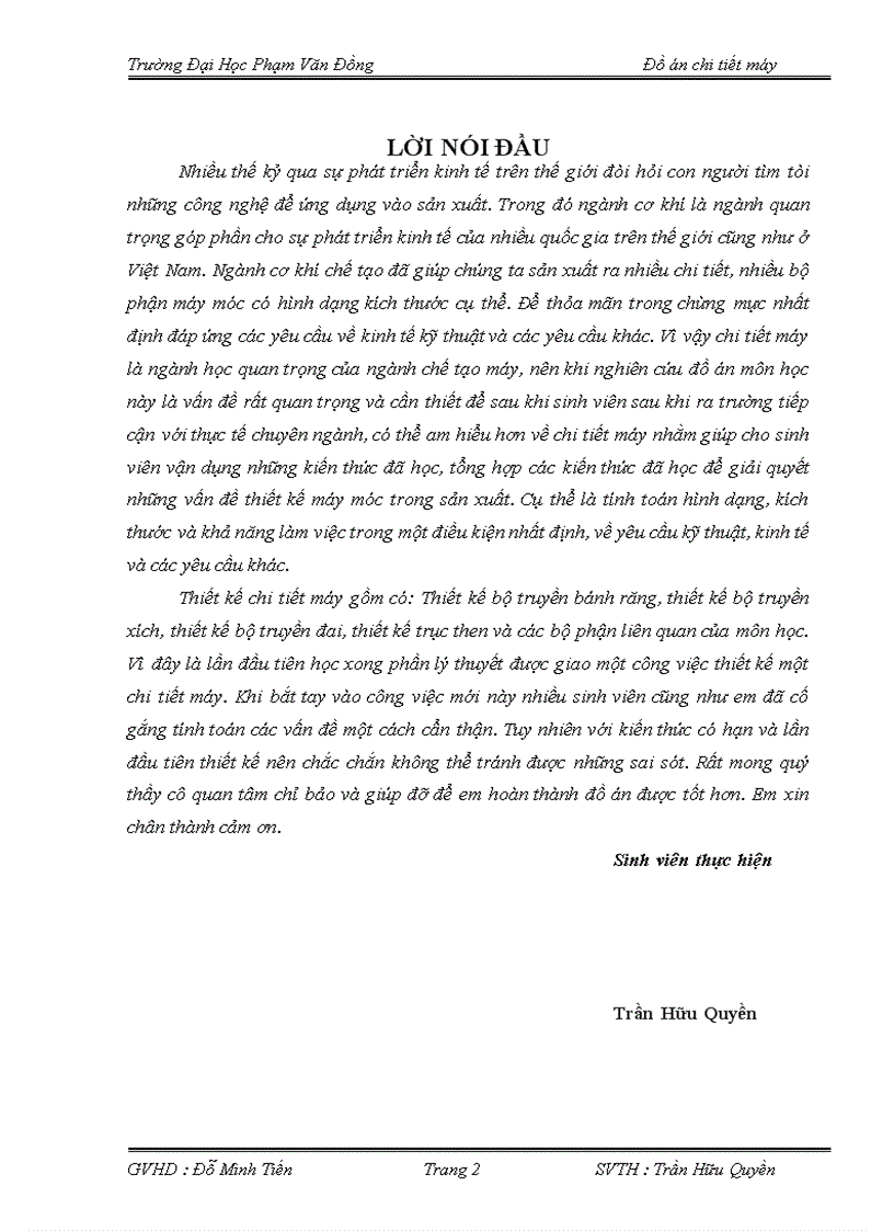 image for page Thiết kế bộ truyền bánh răng thiết kế bộ truyền xích thiết kế bộ truyền đai thiết kế trục then và các bộ phận liên quan