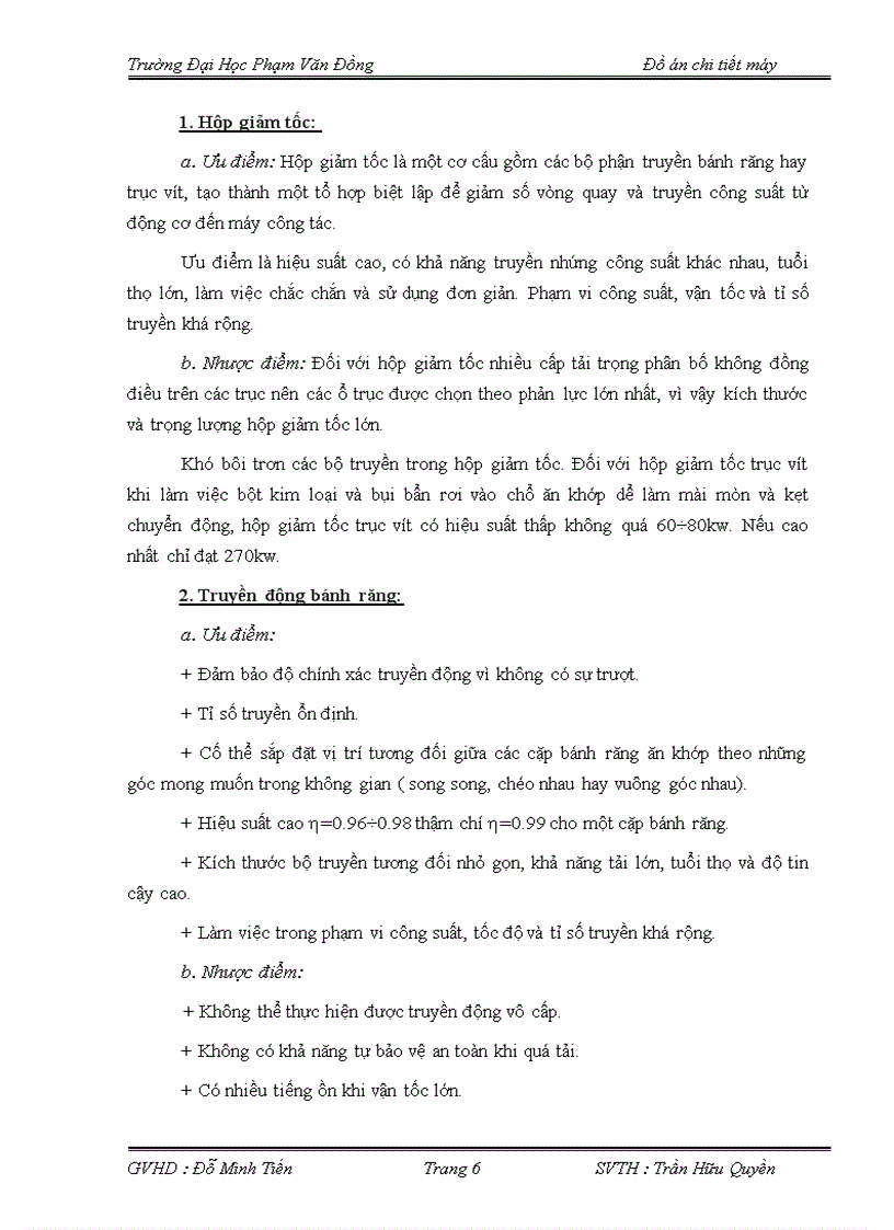 image for page Thiết kế bộ truyền bánh răng thiết kế bộ truyền xích thiết kế bộ truyền đai thiết kế trục then và các bộ phận liên quan