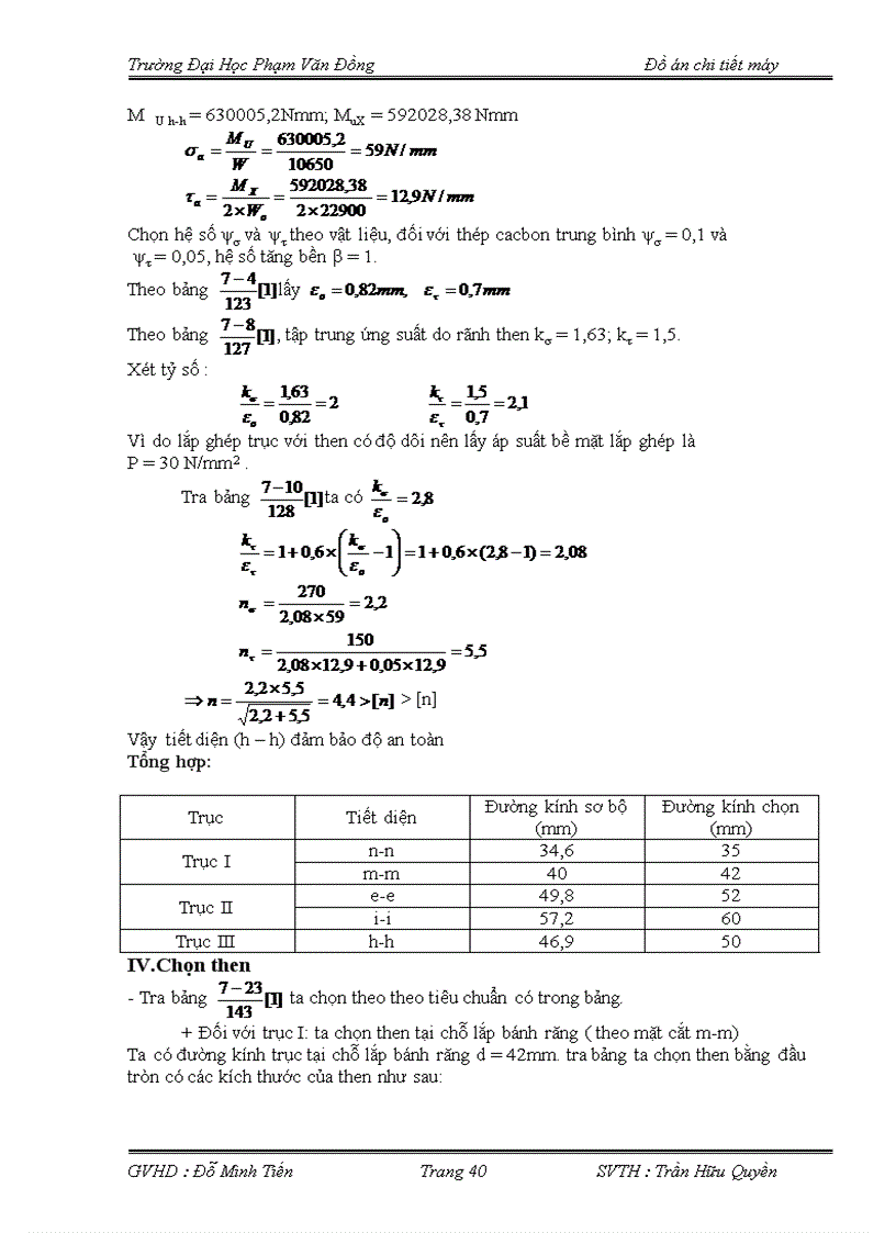 image for page Thiết kế bộ truyền bánh răng thiết kế bộ truyền xích thiết kế bộ truyền đai thiết kế trục then và các bộ phận liên quan