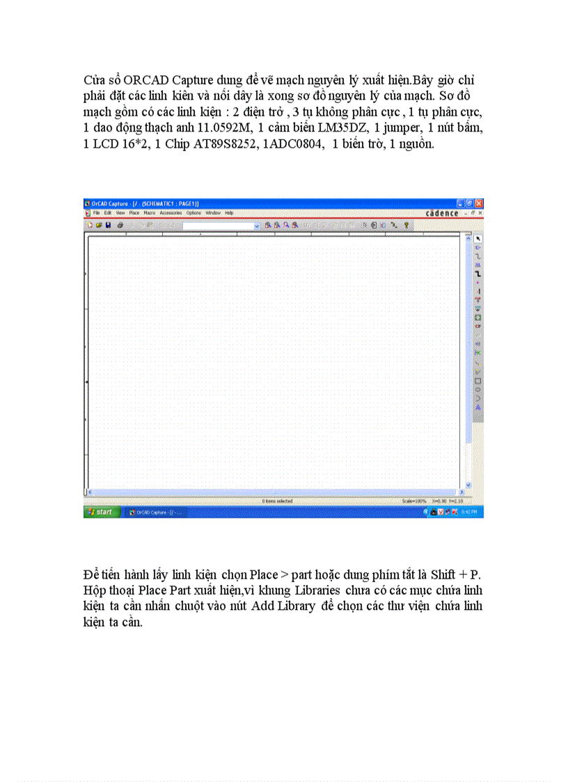 image for page Thiết kế mạch in dùng Orcad 16 0
