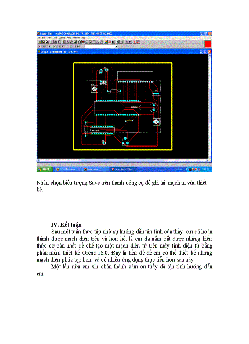 image for page Thiết kế mạch in dùng Orcad 16 0