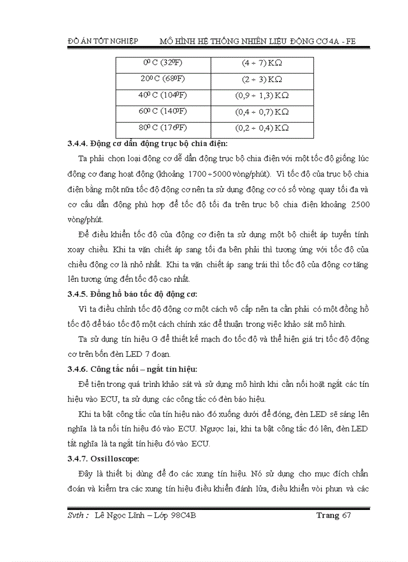 image for page Mô hình hệ thống nhiên liệu động cơ 4a fe