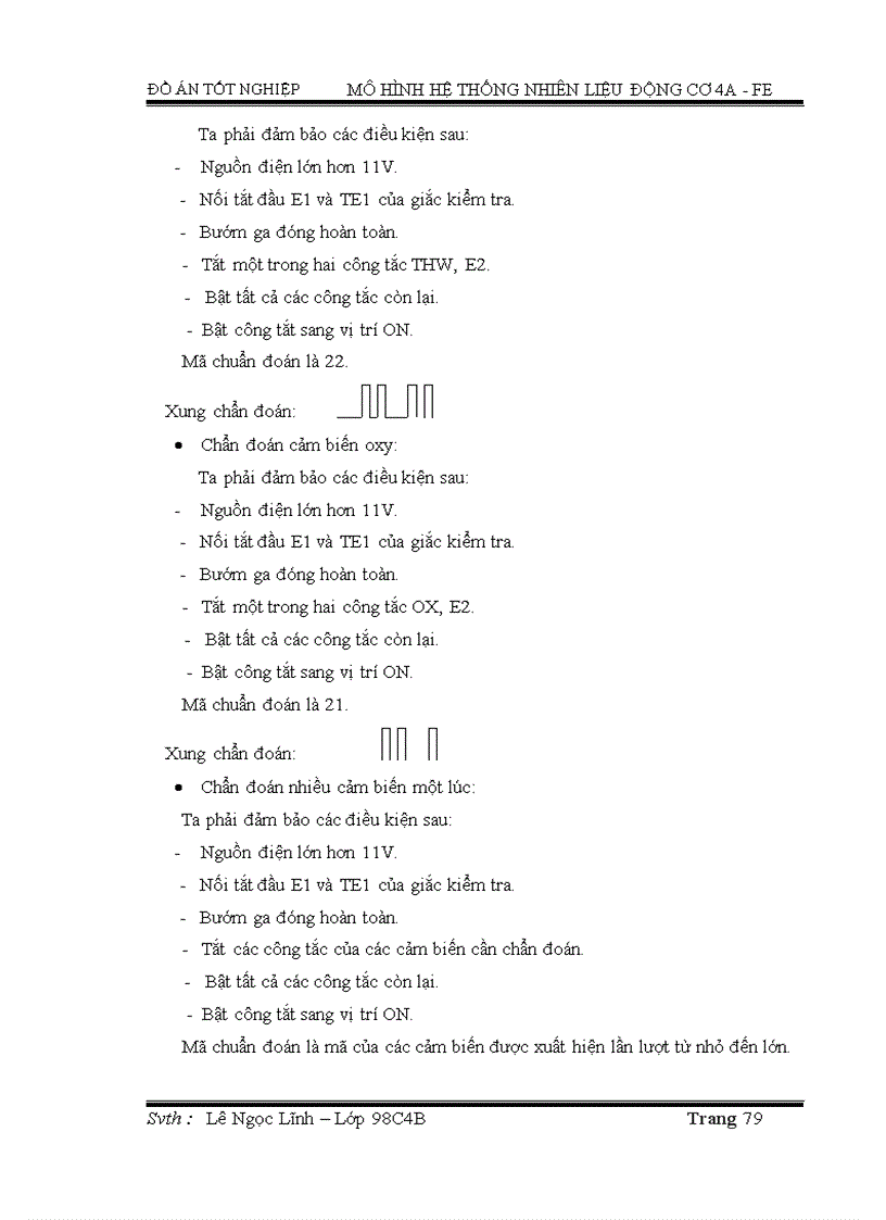 image for page Mô hình hệ thống nhiên liệu động cơ 4a fe