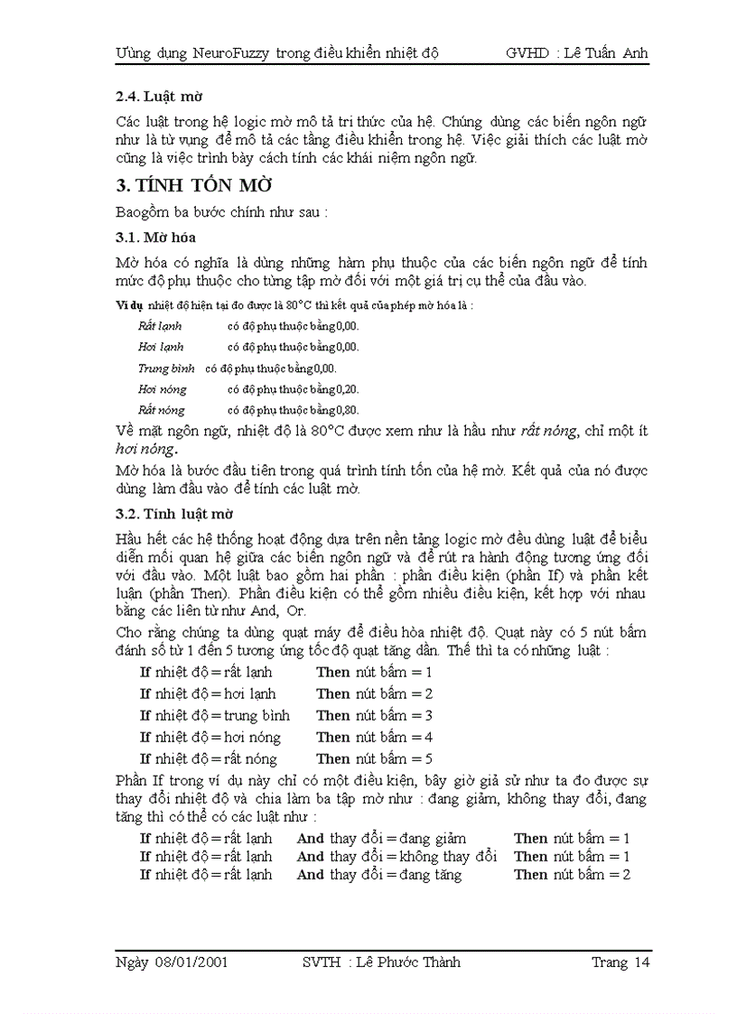image for page Ứng dụng neurofuzzy trong điều khiển nhiệt độ thông qua kit at89c52