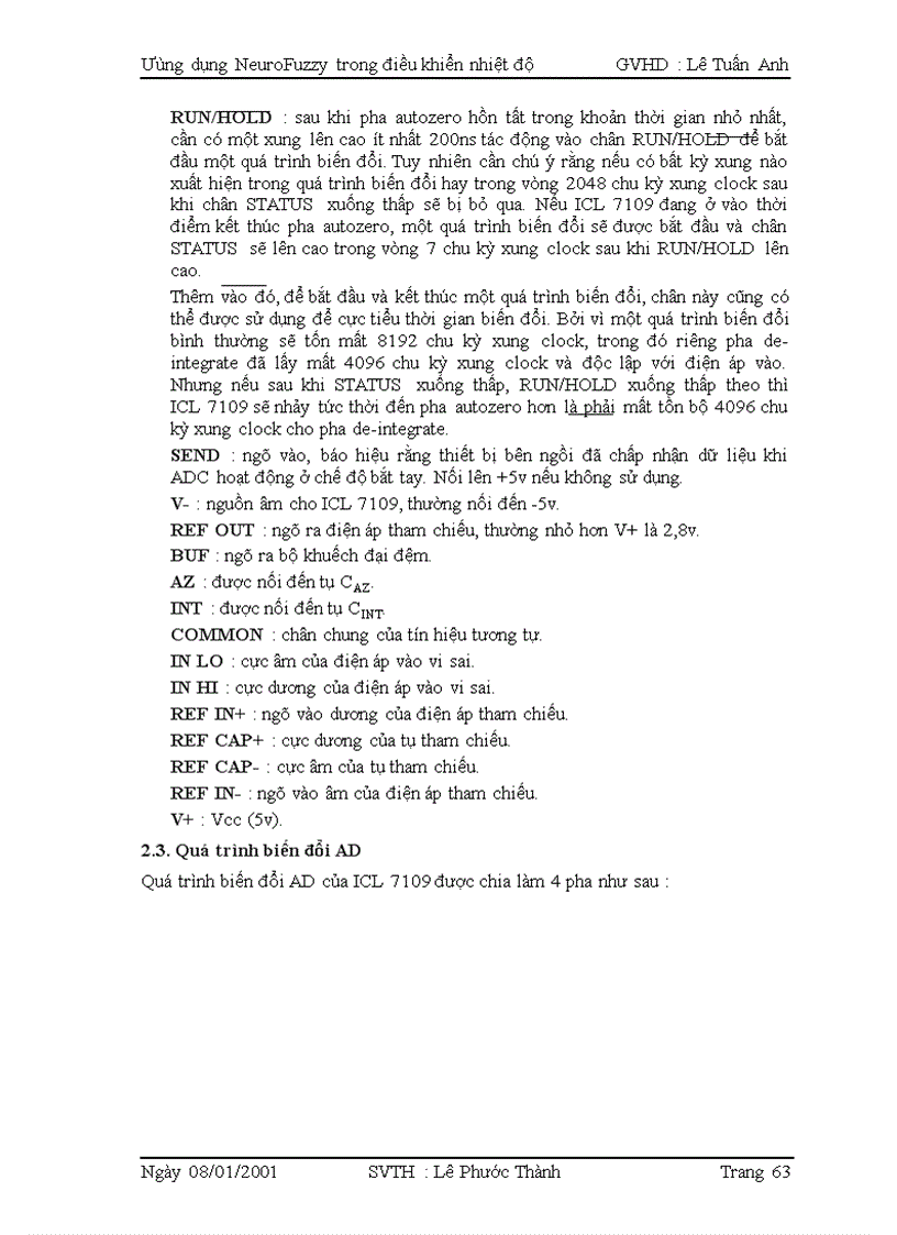 image for page Ứng dụng neurofuzzy trong điều khiển nhiệt độ thông qua kit at89c52