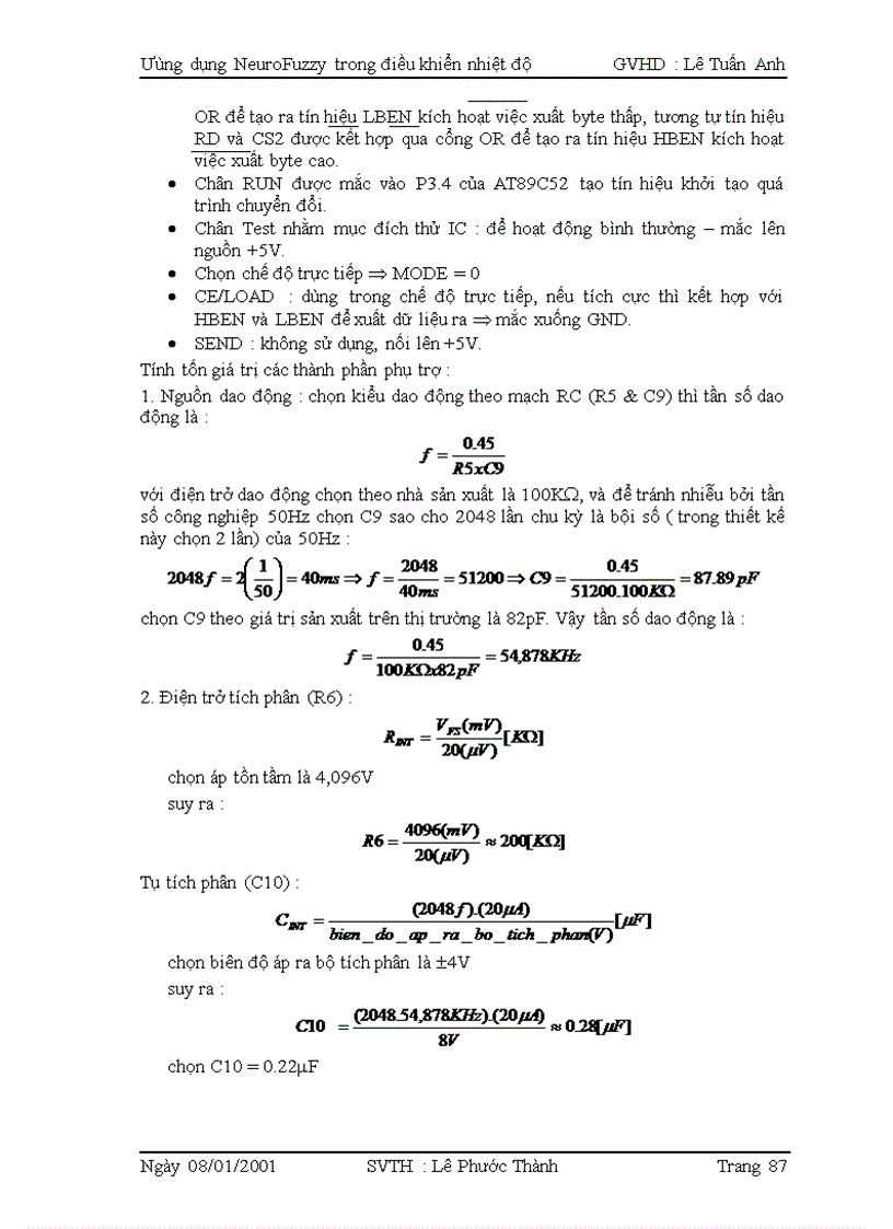 image for page Ứng dụng neurofuzzy trong điều khiển nhiệt độ thông qua kit at89c52