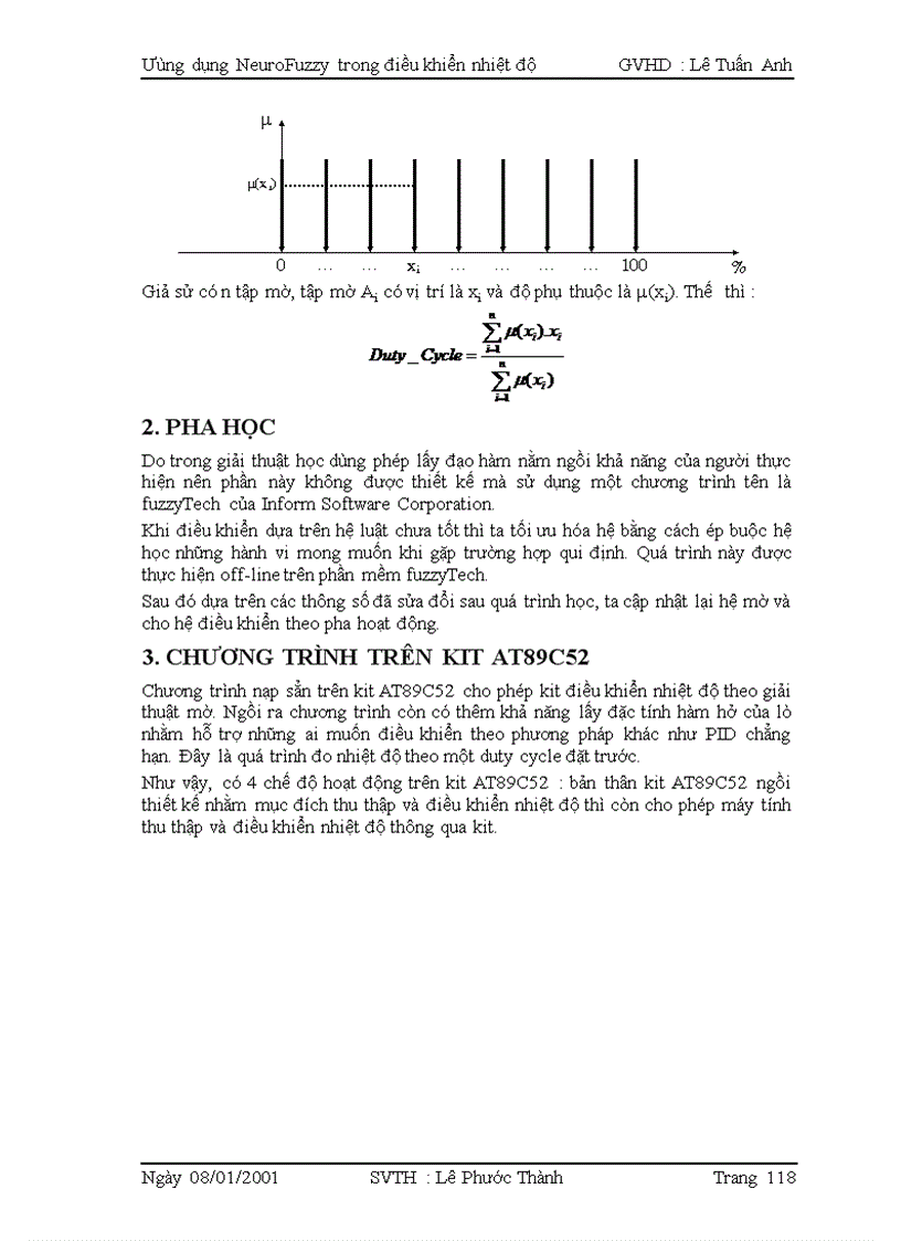 image for page Ứng dụng neurofuzzy trong điều khiển nhiệt độ thông qua kit at89c52