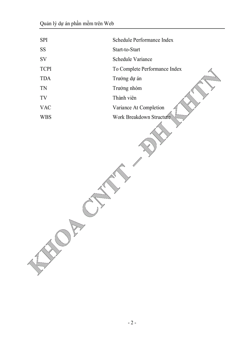 image for page Quản lý dự án phần mềm trên web