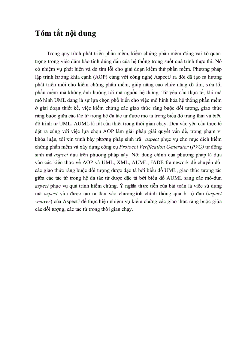 image for page Kiểm chứng đặt tả uml cho tác tử phần mềm