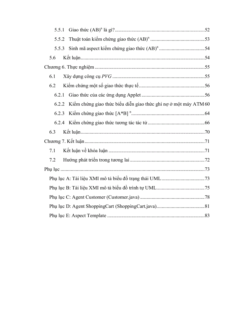 image for page Kiểm chứng đặt tả uml cho tác tử phần mềm