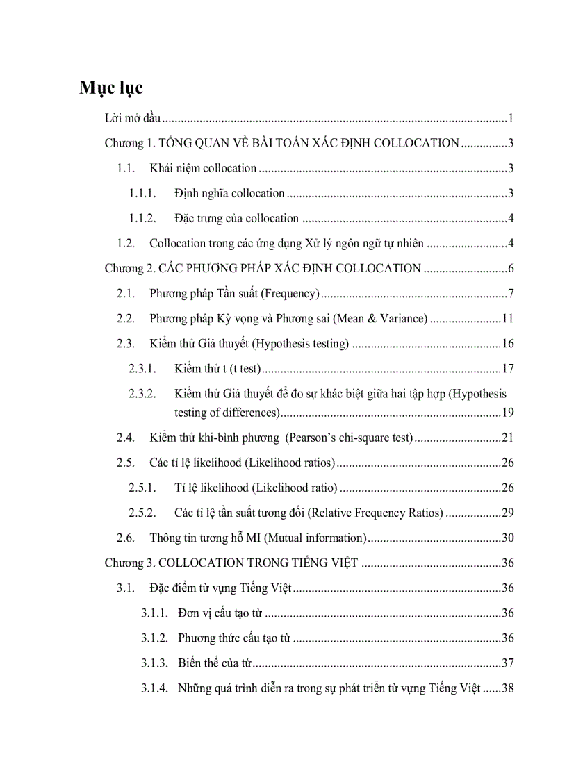 image for page Nghiên cứu bài toán xác định collocation trong tiếng việt