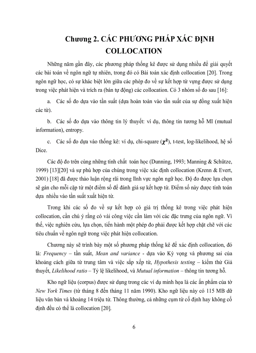 image for page Nghiên cứu bài toán xác định collocation trong tiếng việt