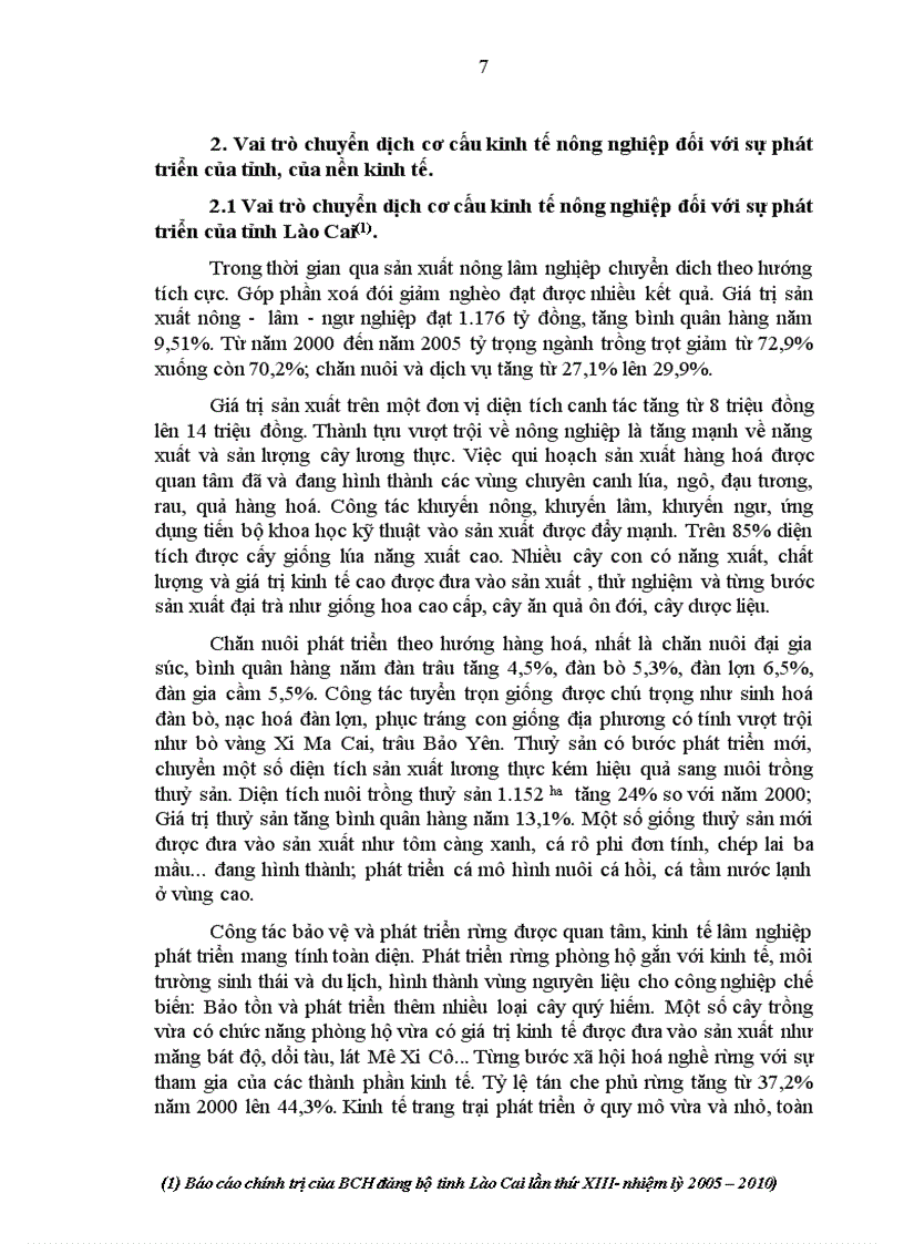 image for page Một số giải pháp nhằm thúc đẩy chuyển dịch cơ cấu kinh tế nông nghiệp huyện Bảo Yên tỉnh Lào Cai