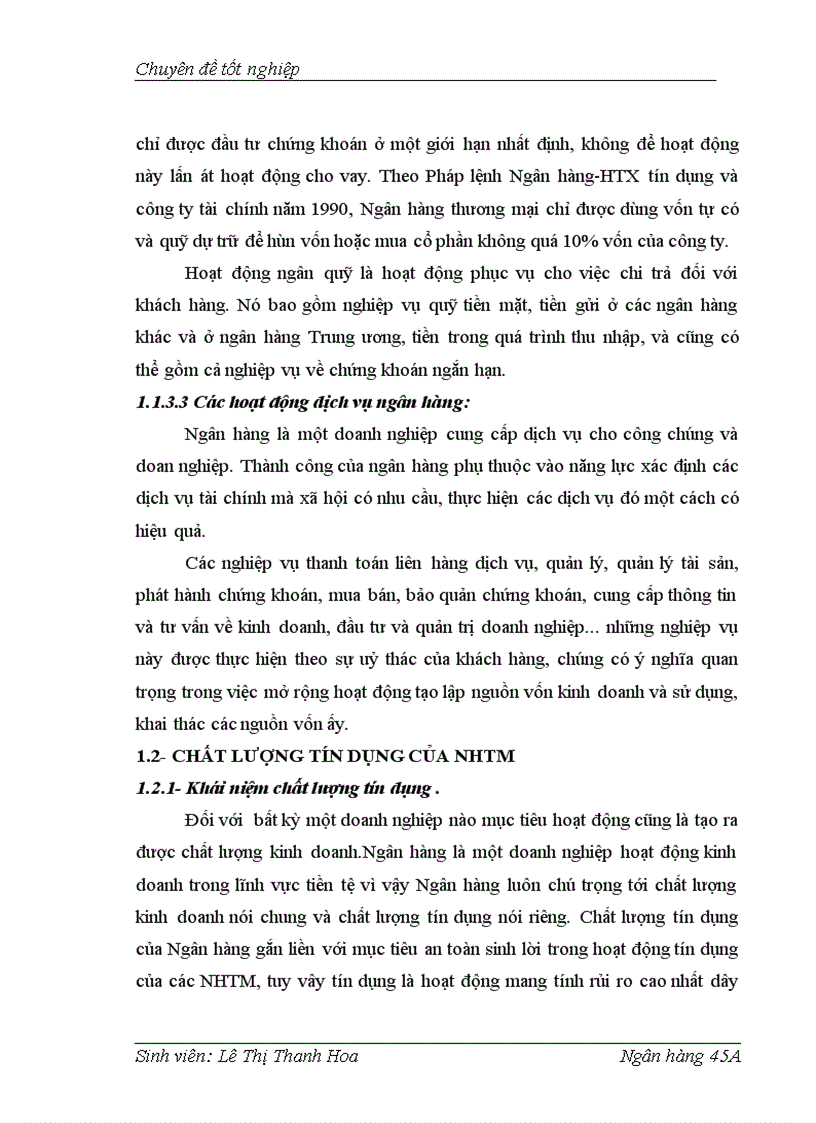 image for page Giải pháp nâng cao chất lượng tín dụng tại Chi nhánh ngân hàng Nông nghiệp và Phát triển nông thôn chi nhánh Tây Hà Nội