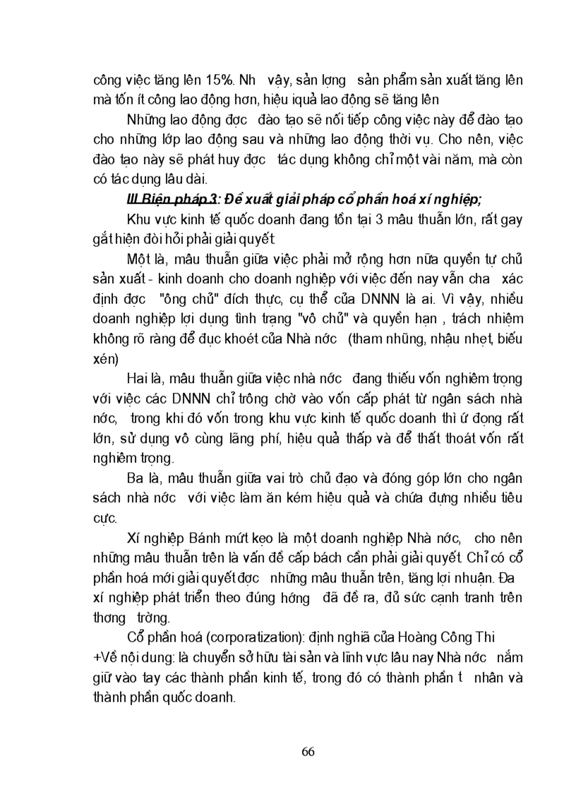 image for page Phân tích hiệu quả Sản xuất kinh doanh Của xí nghiệp Bánh mứt kẹo hà nội