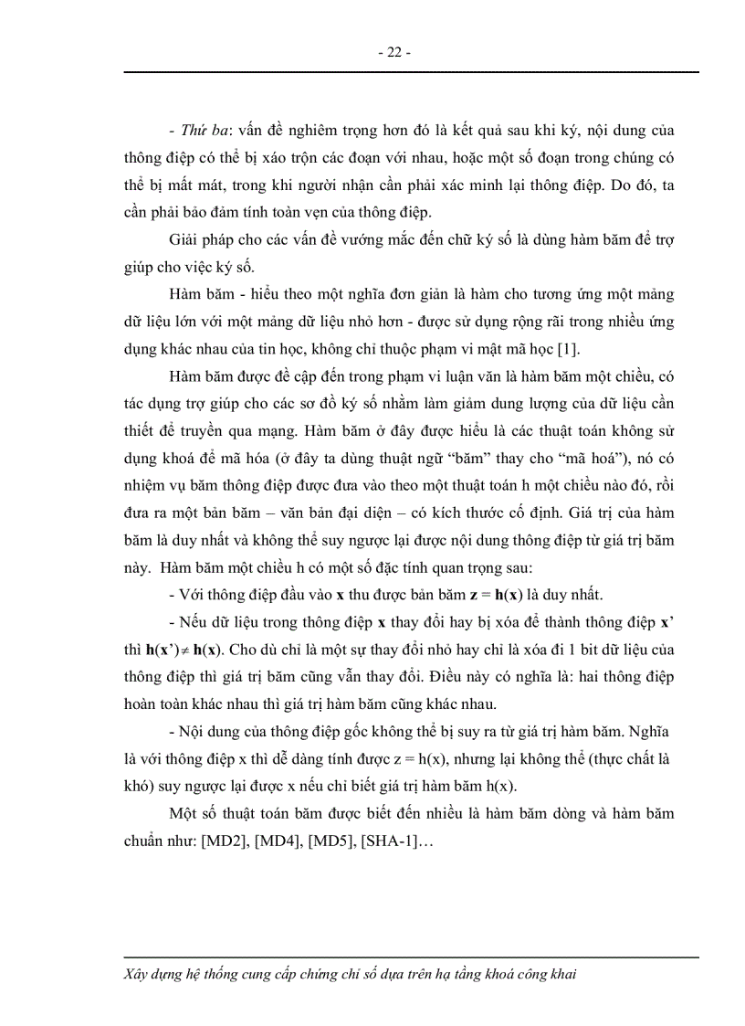 image for page Xây dựng hệ thống cung cấp chứng chỉ số dựa trên hạ tầng khoá công khai