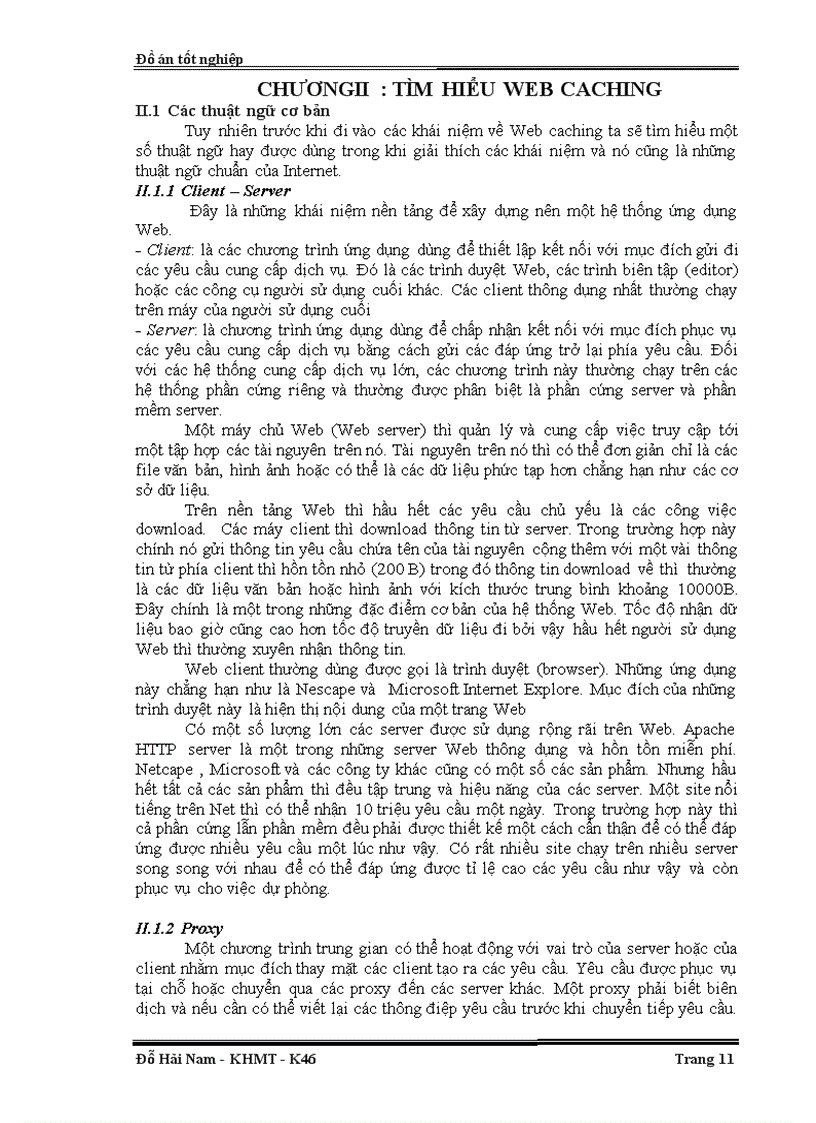 image for page Tìm hiểu về Web Caching và thiết kế và xây dựng hệ thống