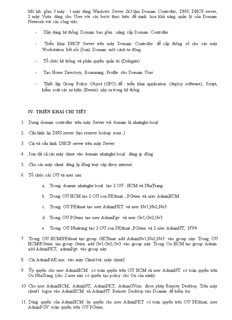 image for page Giới thiệu hệ thống Mạng Domain Network Dùng trong Quản lý Doanh Nghiệp