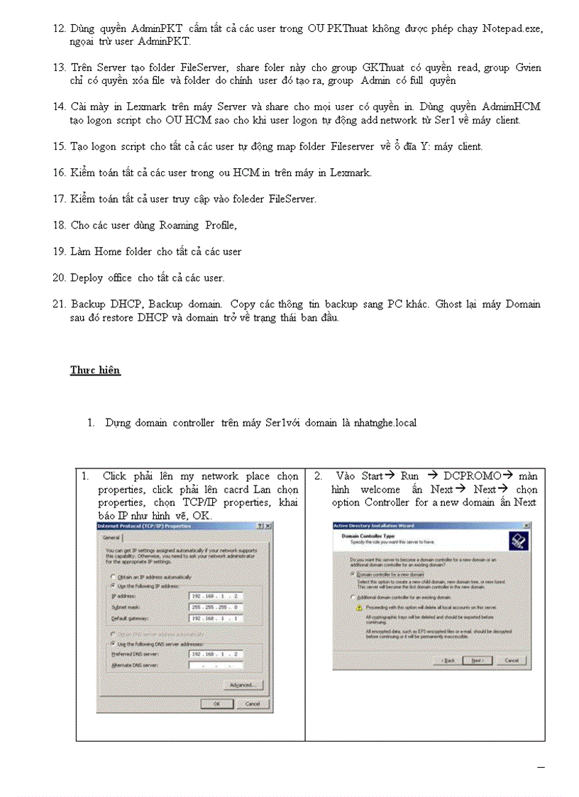 image for page Giới thiệu hệ thống Mạng Domain Network Dùng trong Quản lý Doanh Nghiệp