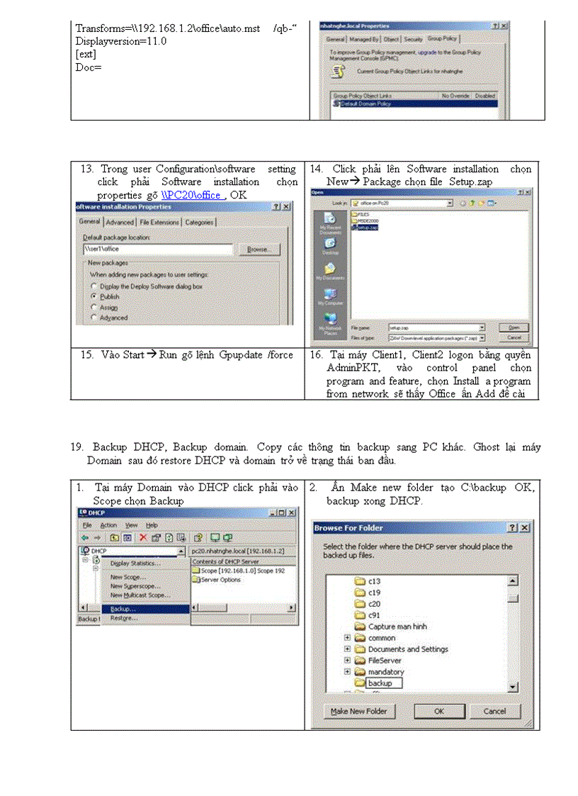 image for page Giới thiệu hệ thống Mạng Domain Network Dùng trong Quản lý Doanh Nghiệp
