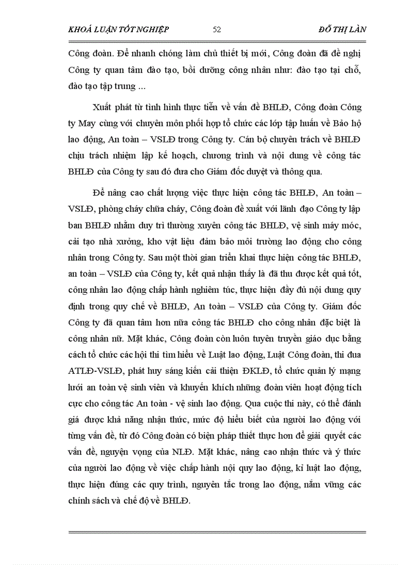 image for page Vai trò của Công đoàn trong việc cải thiện điều kiện lao động cho công nhân