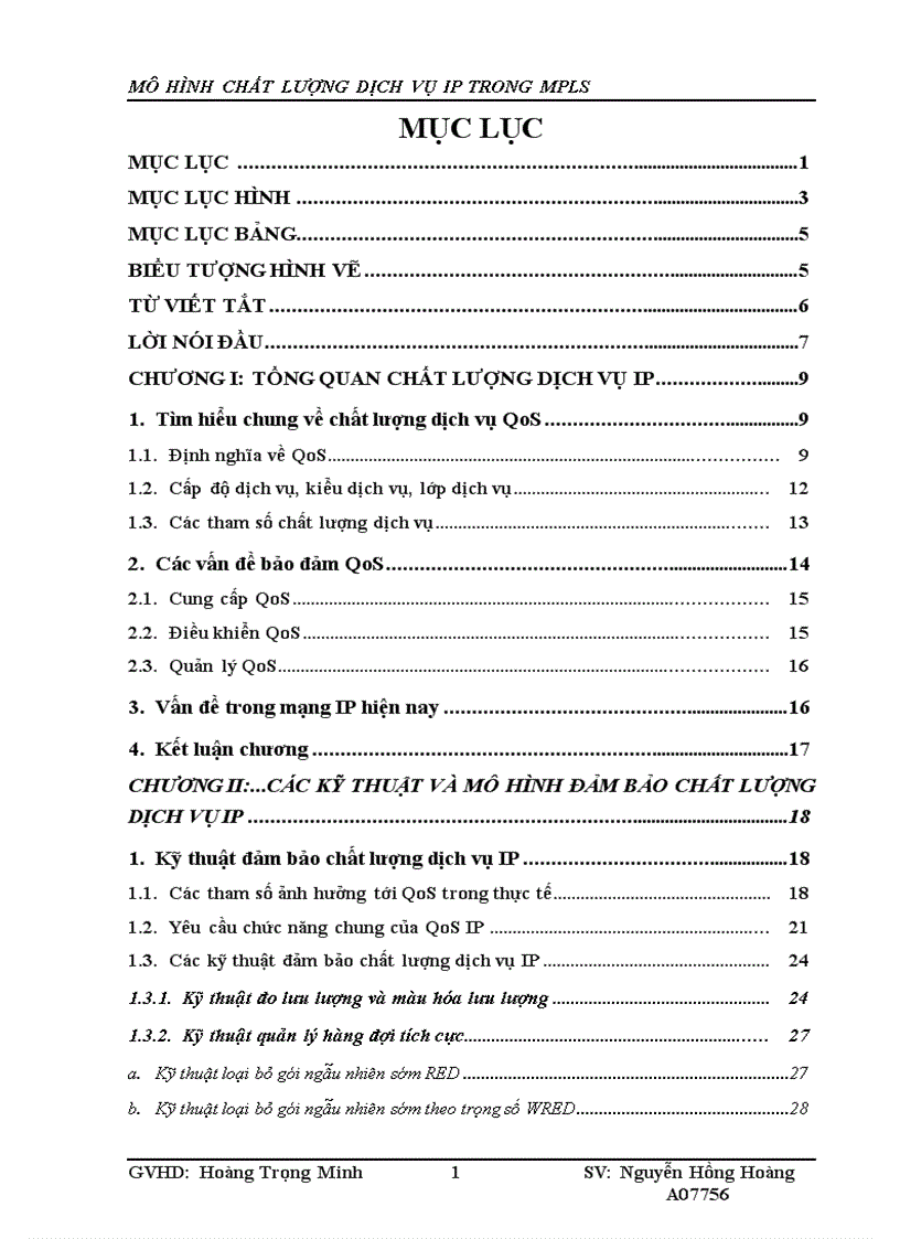 image for page Mô hình chất lượng dịch vụ ip trong mpls