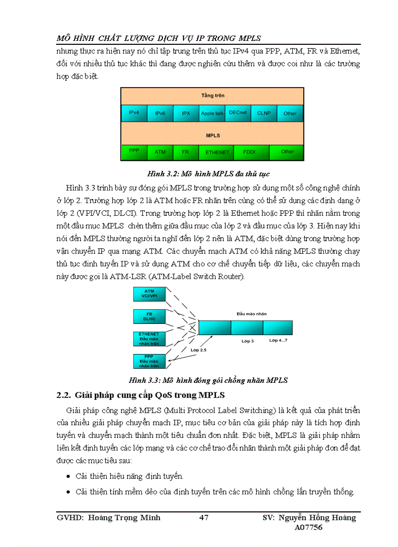 image for page Mô hình chất lượng dịch vụ ip trong mpls