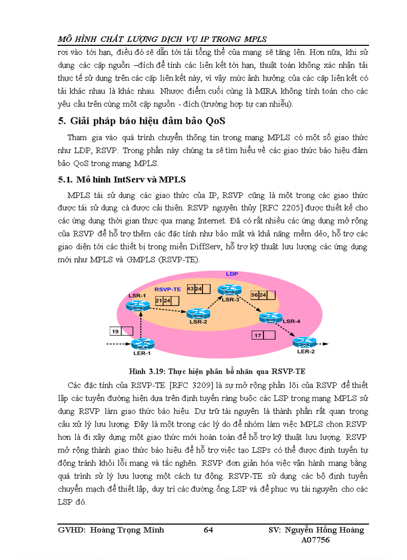 image for page Mô hình chất lượng dịch vụ ip trong mpls
