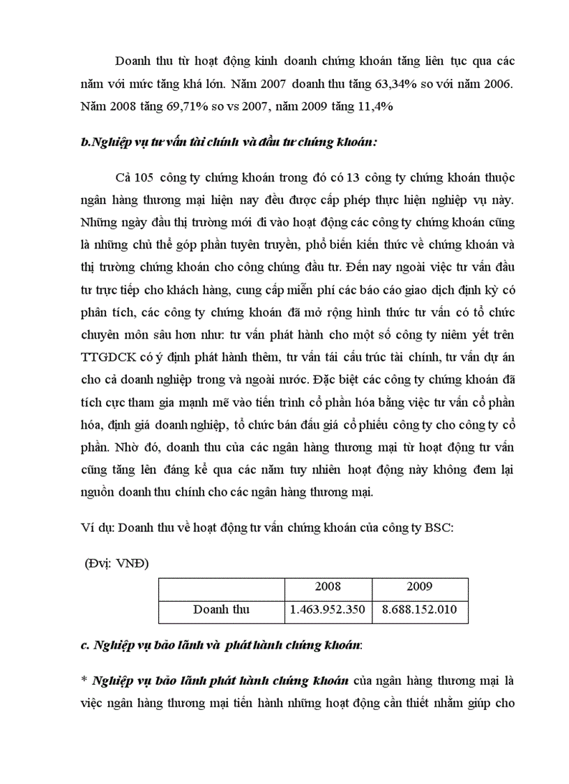 image for page Hoạt động cơ bản của ngân hàng thương mại trên thị trường chứng khoán