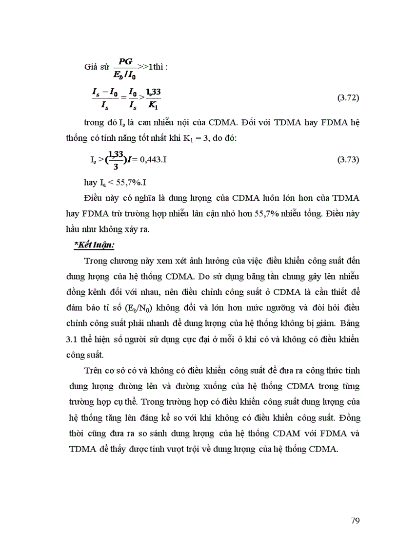 image for page Nghiên cứu các đặc trưng cơ bản của thông tin trải phổ và khả năng ứng dụng trong hệ thống thông tin di động tế bào CDMA