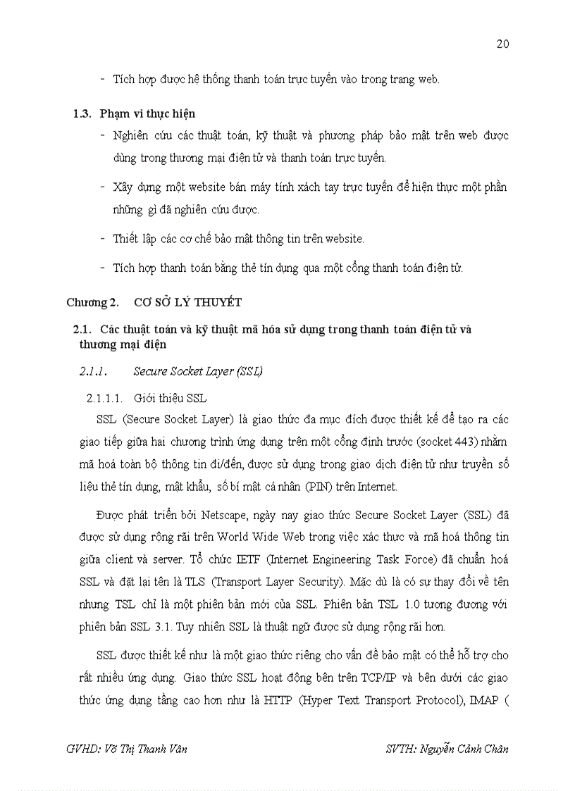 image for page Nghiên cứu vấn đề bảo mật trong xây dựng ứng dụng ecommerce online payment