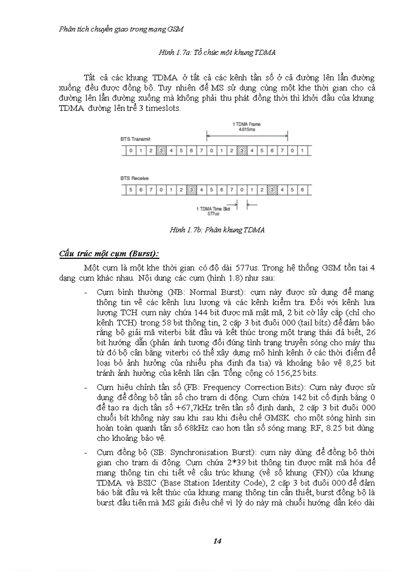 image for page Phân tích chuyển giao trong mạng gsm